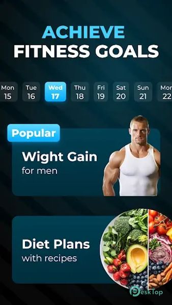 Weight Gain App for Men 1.2.6 APK MOD Tam Ücretsiz İndir