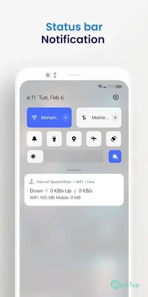 Internet speed meter0 1.6.3 APK MOD Tam Ücretsiz İndir
