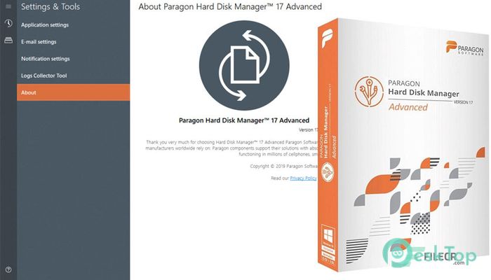  تحميل برنامج Paragon Hard Disk Manager 17 Business  17.20.11 برابط مباشر