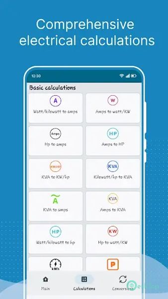 Electrical Power Calculator 3.2.10 APK MOD Tam Ücretsiz İndir