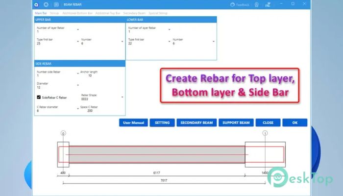 ALPHA BIM Beam Rebar 1.0.3 Tam Sürüm Aktif Edilmiş Ücretsiz İndir