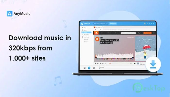 تحميل برنامج AmoyShare AnyMusic 10.8.5 برابط مباشر