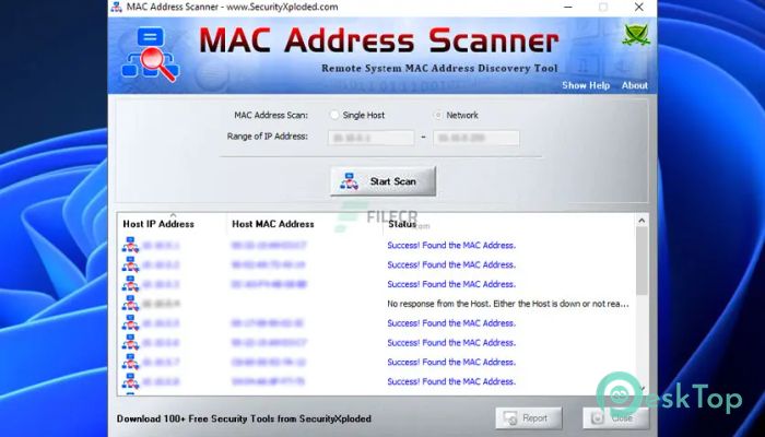 Télécharger MAC Address Scanner 7.0 Gratuitement Activé Complètement