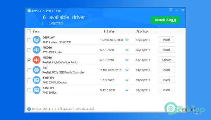 Download DriverPack DrvCeo 1.9.16.0 All Windows Free Full Activated