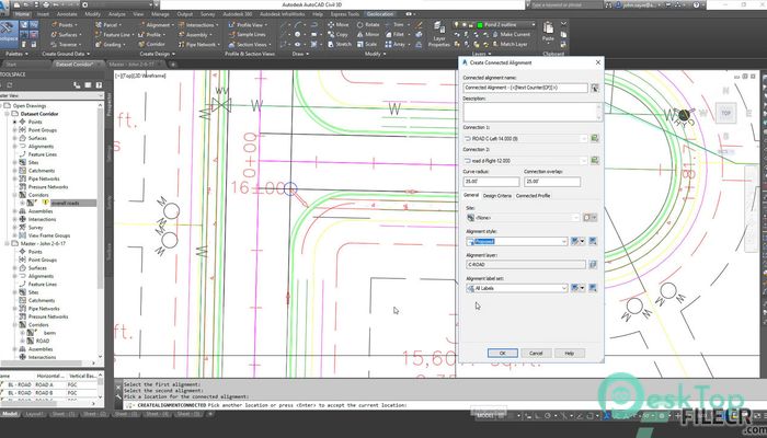 Autodesk AutoCAD Civil 3D 2021.1 Tam Sürüm Aktif Edilmiş Ücretsiz İndir