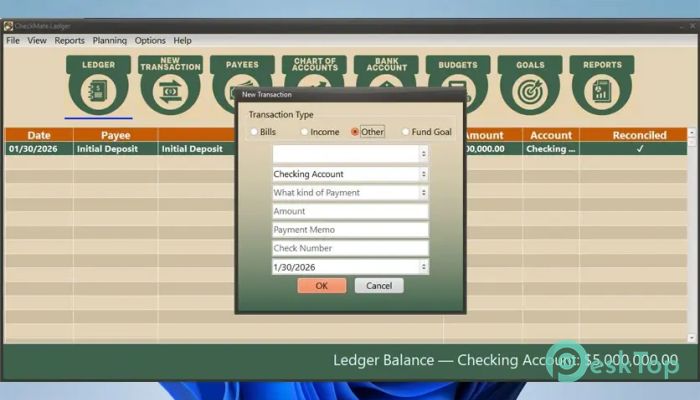 Descargar CheckMate Ledger 1.0 Completo Activado Gratis