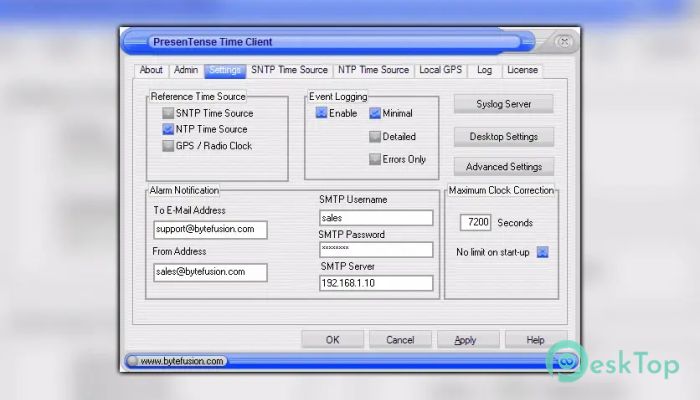 تحميل برنامج Bytefusion PresenTense Time Client 1.0 برابط مباشر