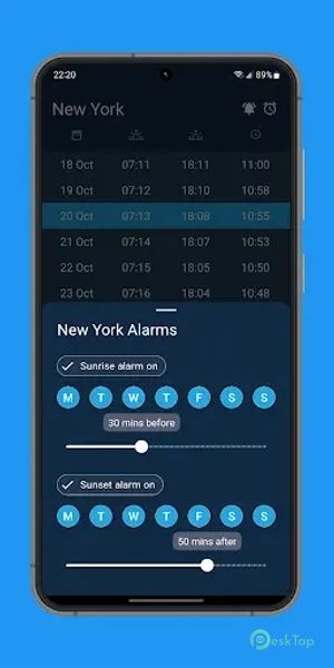 Sunrise and Sunset Times 4.18.0 APK MOD Полная бесплатная загрузка