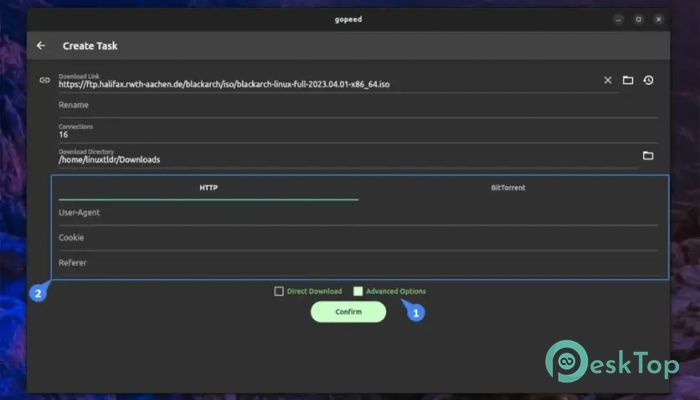 Gopeed  1.9.1 Tam Sürüm Aktif Edilmiş Ücretsiz İndir