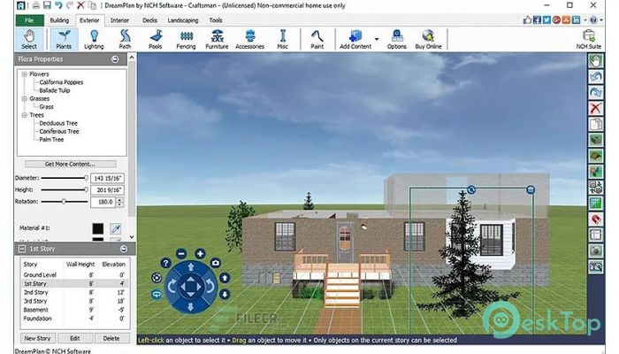 NCH DreamPlan Home Designer Plus 8.61 for windows download