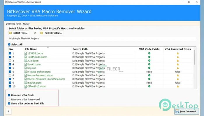 تحميل برنامج BitRecover VBA Macro Remover Wizard  4.1 برابط مباشر
