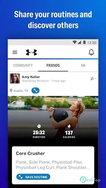 Map My Fitness Workout Trainer