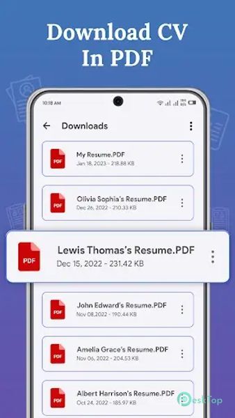 Resume Builder - CV maker PDF 6.2.9 APK MOD Полная бесплатная загрузка