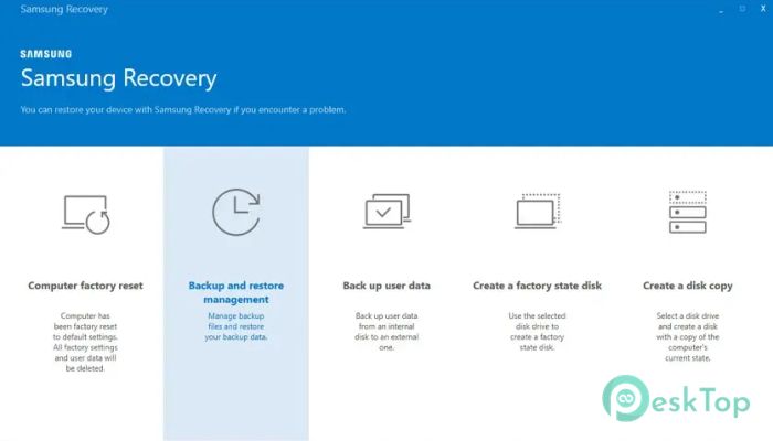 Samsung Recovery 1.0.0 完全アクティベート版を無料でダウンロード