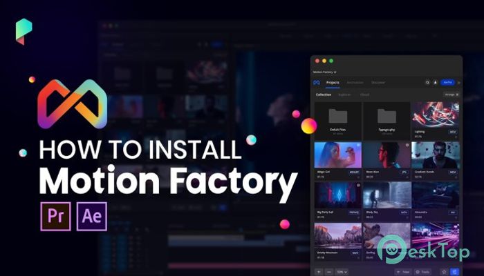 Motion Factory For After Effects/Premiere 2.40 完全アクティベート版を無料でダウンロード