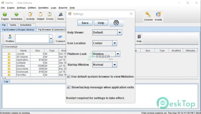 تحميل برنامج Hitek Software AbleFTP  13.08 برابط مباشر