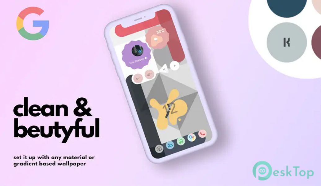 Pastel KWGT v3.0.8 APK MOD Tam Ücretsiz İndir