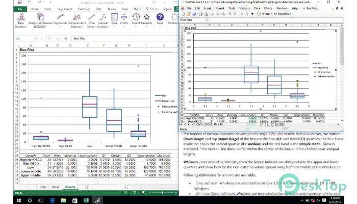 StatPlus Pro 7.7.0 完全アクティベート版を無料でダウンロード