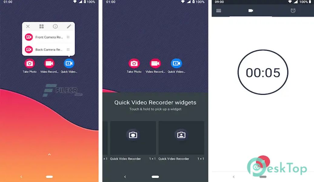 Quick Video Recorder v1711.9 APK MOD Полная бесплатная загрузка