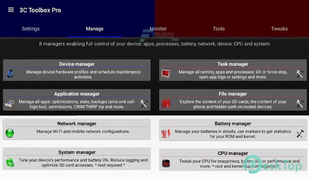 3C All-in-One Toolbox 3.1.0 APK MOD تحميل مجاني كامل