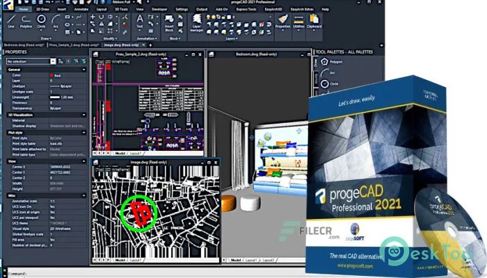 Download ProgeCAD 2022 Professional 22.0.10.12 Free Full Activated