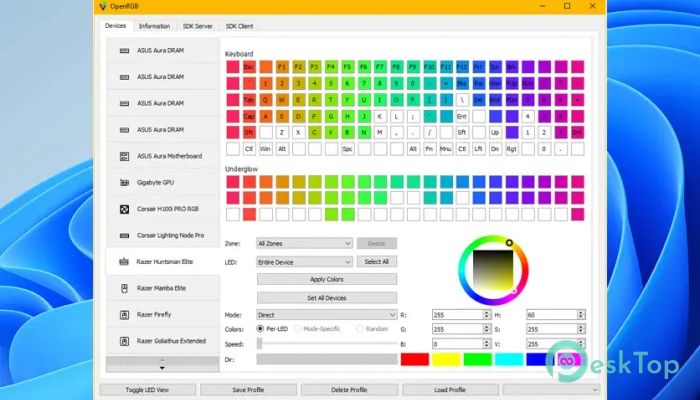 Télécharger OpenRGB  0.9 Gratuitement Activé Complètement