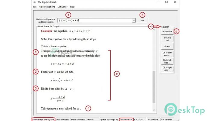  تحميل برنامج Algebra Coach 4.0 برابط مباشر