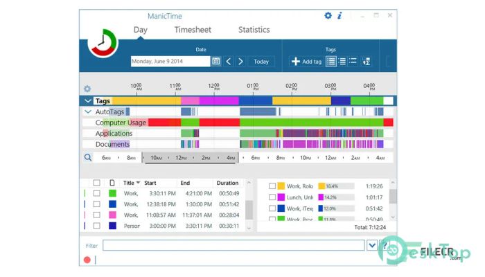 ManicTime Pro 2024.2.0.6 Tam Sürüm Aktif Edilmiş Ücretsiz İndir