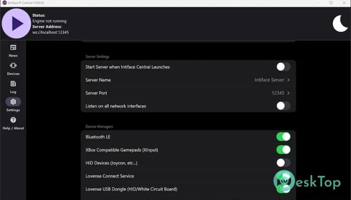 Nonpolynomial Intiface Central 2.5.7 Tam Sürüm Aktif Edilmiş Ücretsiz İndir