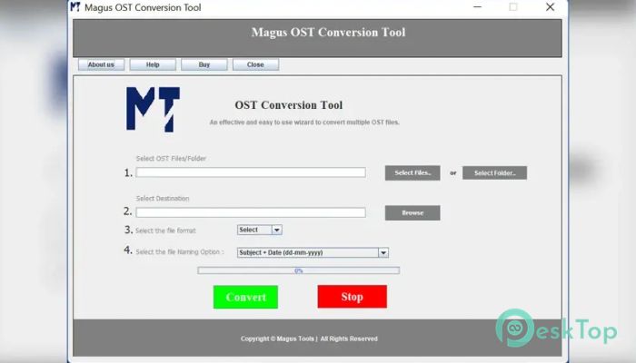 Magus OST to PST Converter 1.0 Tam Sürüm Aktif Edilmiş Ücretsiz İndir