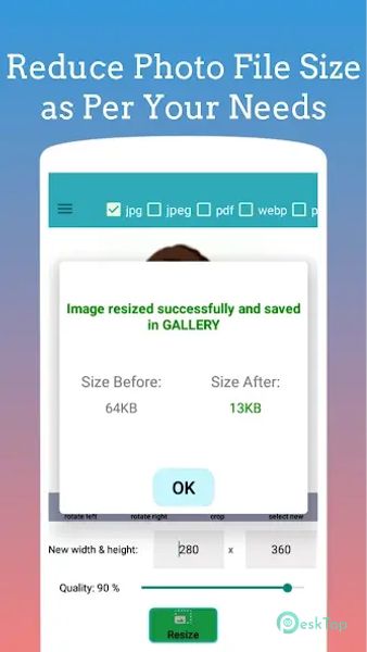 Photo Resizer for Form Fill Up v9.2.2 APK MOD 完整免费下载