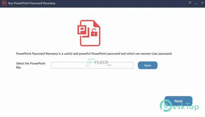 Download Any PowerPoint Permissions Password Remover 9.9.8 Free Full Activated