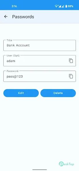 Simple Password Manager 2.19 APK MOD تحميل مجاني كامل