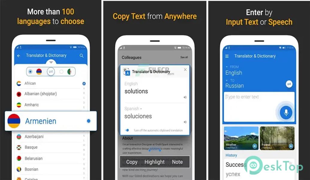 Translate All Languages – Voice Translator Free