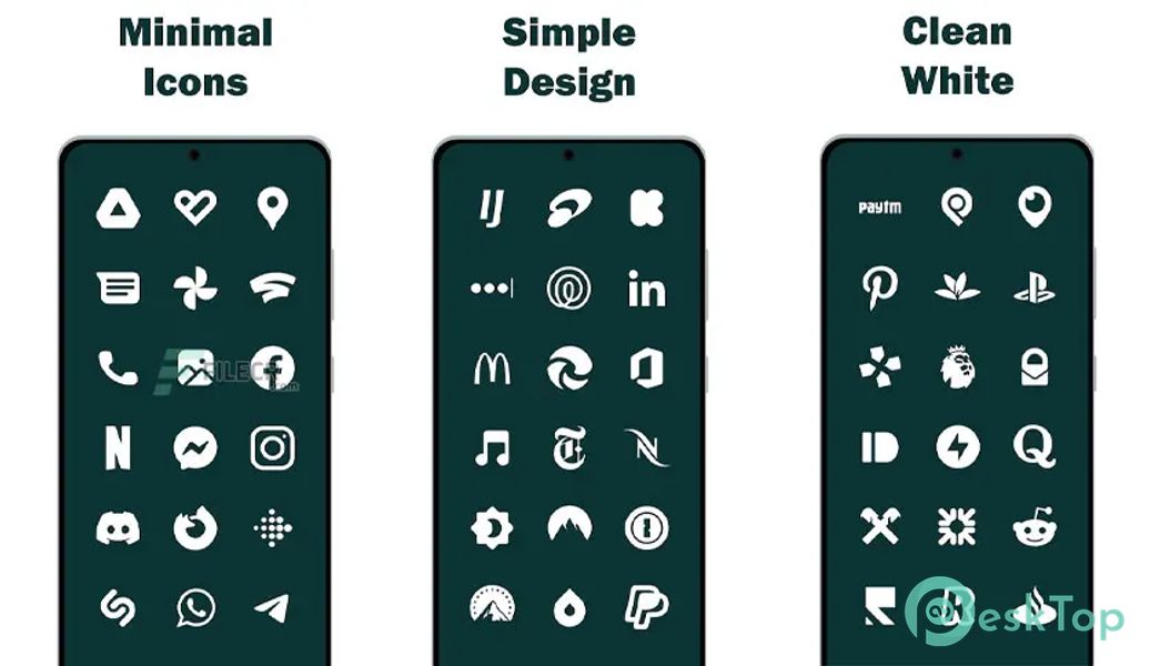 Minimal White - Icon Pack v7.9.5 APK MOD Descarga gratuita completa