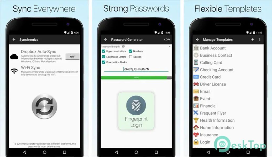 DataVault Password Manager v6.3.12 APK MOD Полная бесплатная загрузка