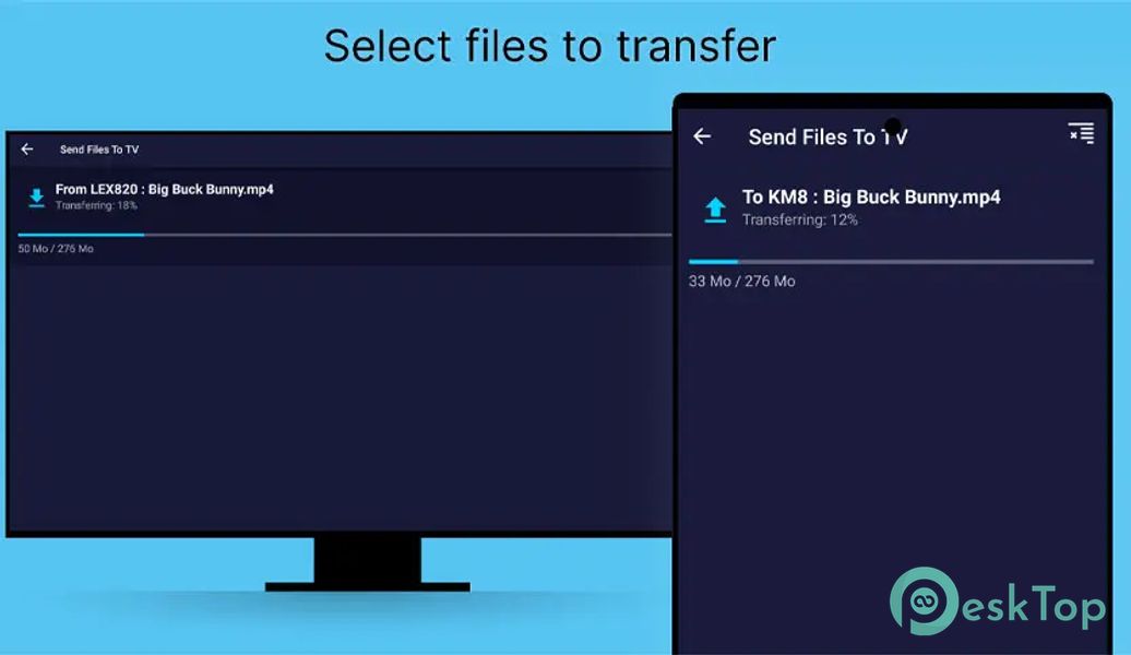 Send files to TV1 1.3.8 APK MOD Полная бесплатная загрузка