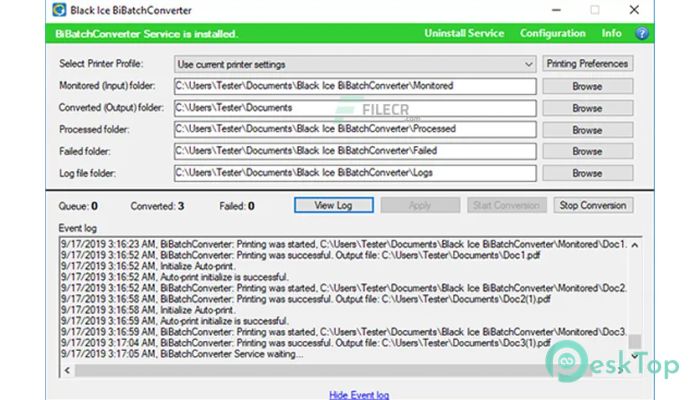 BlackIce BiBatchConverter 4.87.648 完全アクティベート版を無料でダウンロード