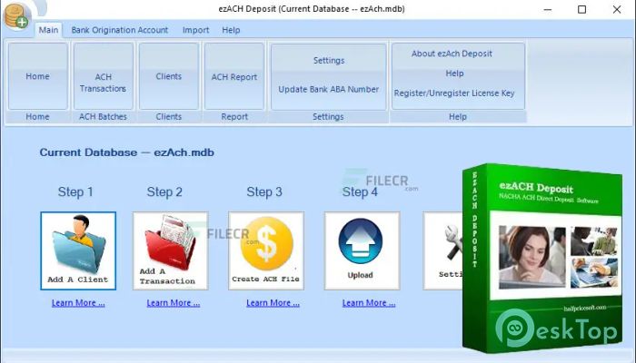  تحميل برنامج HalfpriceSoft ezAch Deposit 4.0.4 برابط مباشر