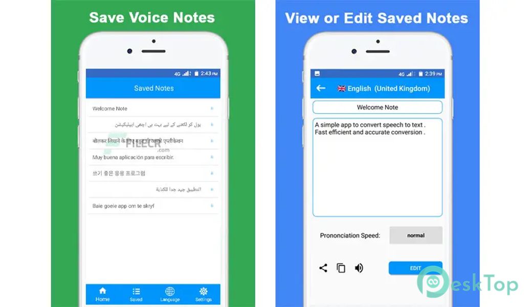 Speech to Text Converter 2.3.5 APK MOD フル無料ダウンロード