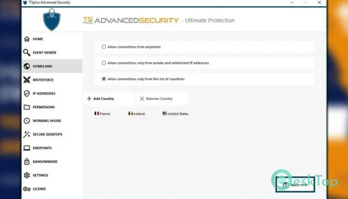 Télécharger TSplus Advanced Security 6.6.1.9 Gratuitement Activé Complètement