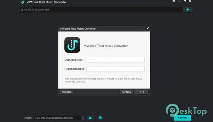 ViWizard Tidal Music Converter 1.5.0.42 Tam Sürüm Aktif Edilmiş Ücretsiz İndir