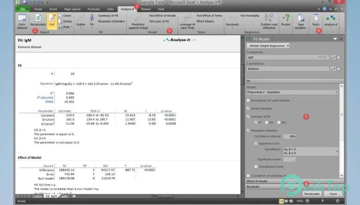 Скачать Analyse-it for Microsoft Excel Ultimate Edition 6.16.2 полная версия активирована бесплатно