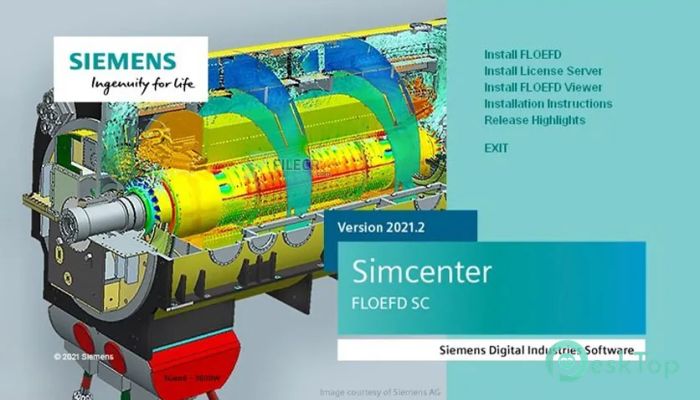  تحميل برنامج FloEFD  2021.2.1 v5446 for Simcenter3D برابط مباشر