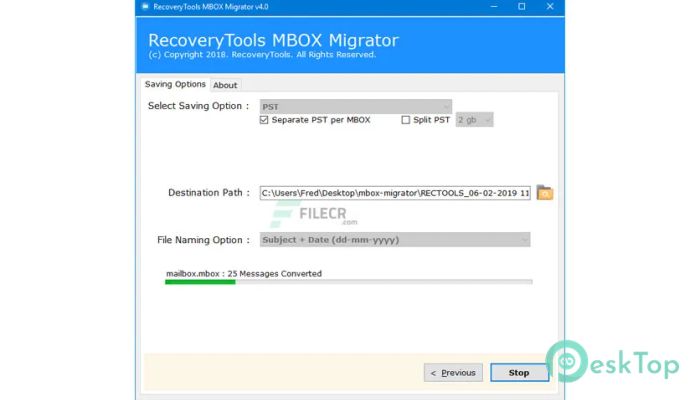 Download RecoveryTools MBOX Migrator 8.0 Free Full Activated