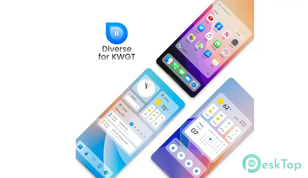 Diverse for KWGT v1.1 APK MOD Descarga gratuita completa