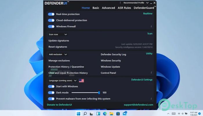  تحميل برنامج DefenderUI 1.14 برابط مباشر