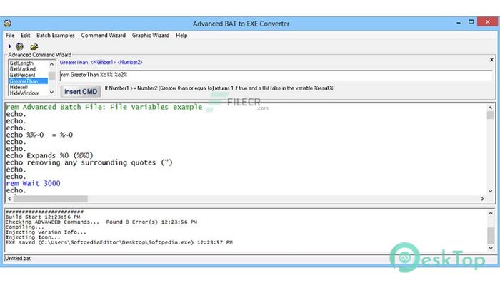 Download Advanced BAT to EXE Converter Free 4.59 Free Full Activated