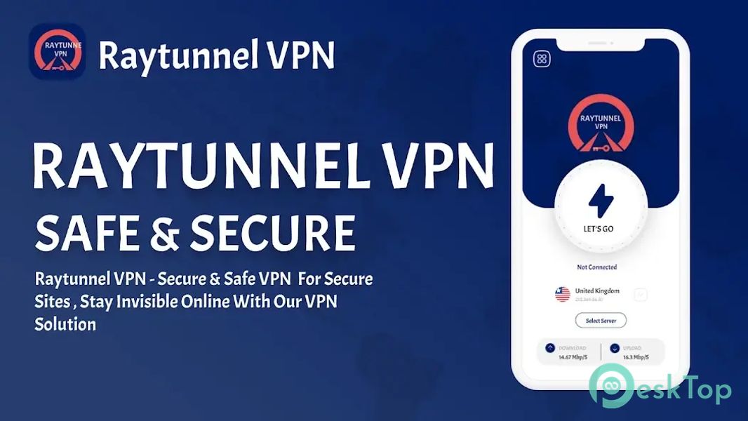 Ray Tunnel VPN 54.0 APK MOD Unlocked (Full) Free Download