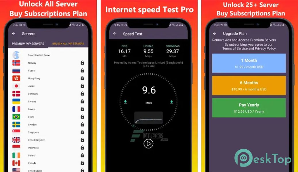 OP HOT Pro Premium VPN v5.0 build 56 APK MOD Полная бесплатная загрузка